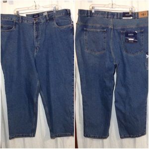 NWT Men's Size 48x28 Harbor Bay Loose Fit Jeans